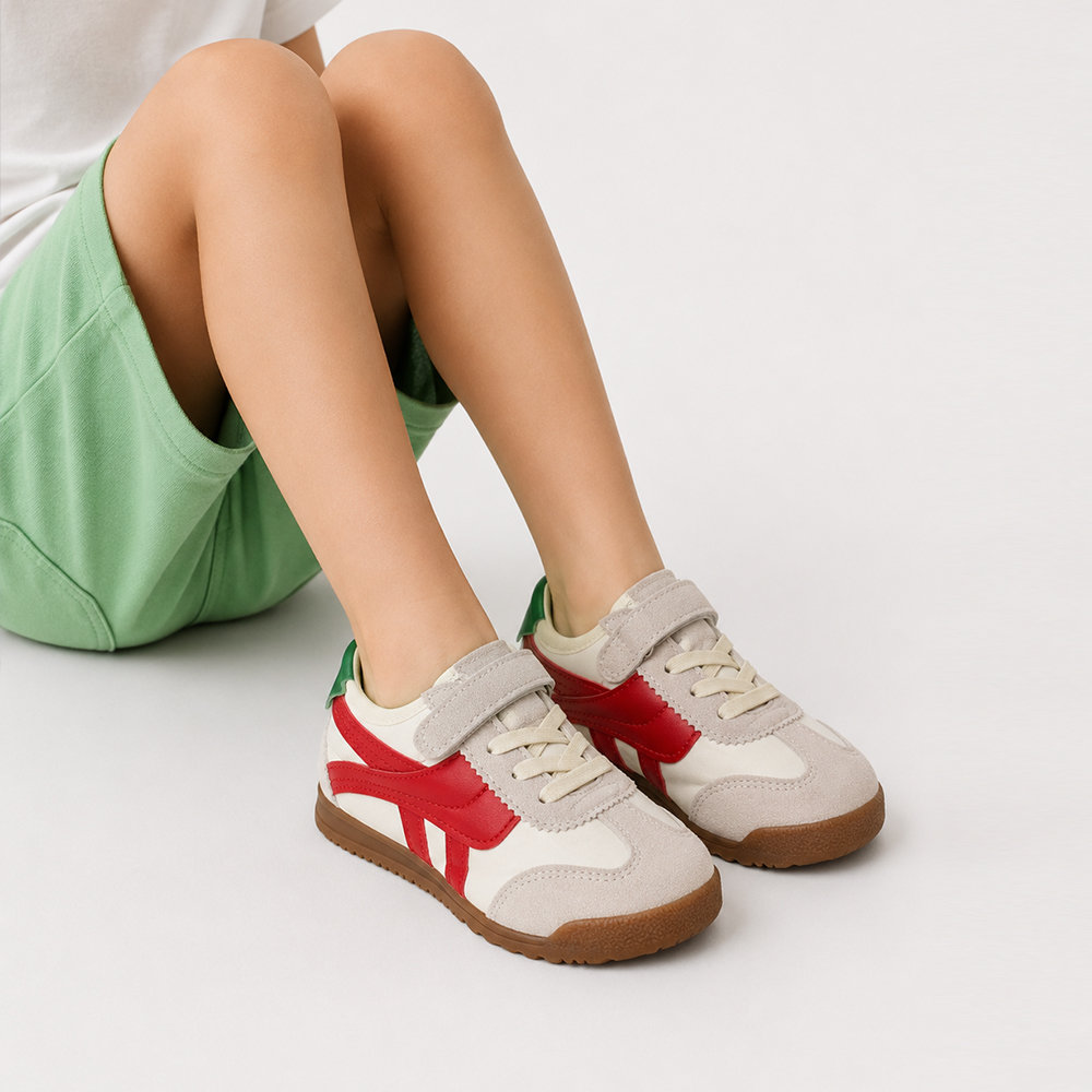 Дитячі кросівки Beige&Red — дитяче взуття Kids Family