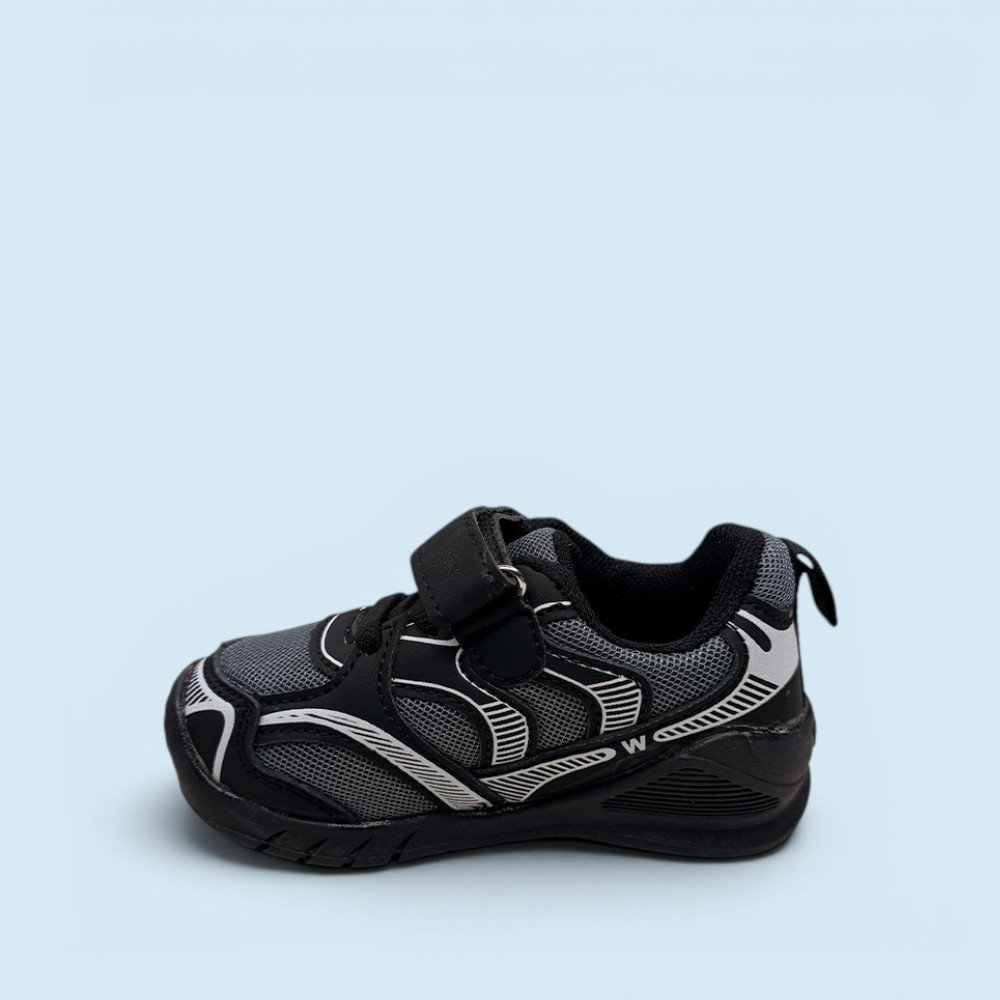 Дитячі кросівки Black Baby Steps Чорний — дитяче взуття Kids Family. Фото 4