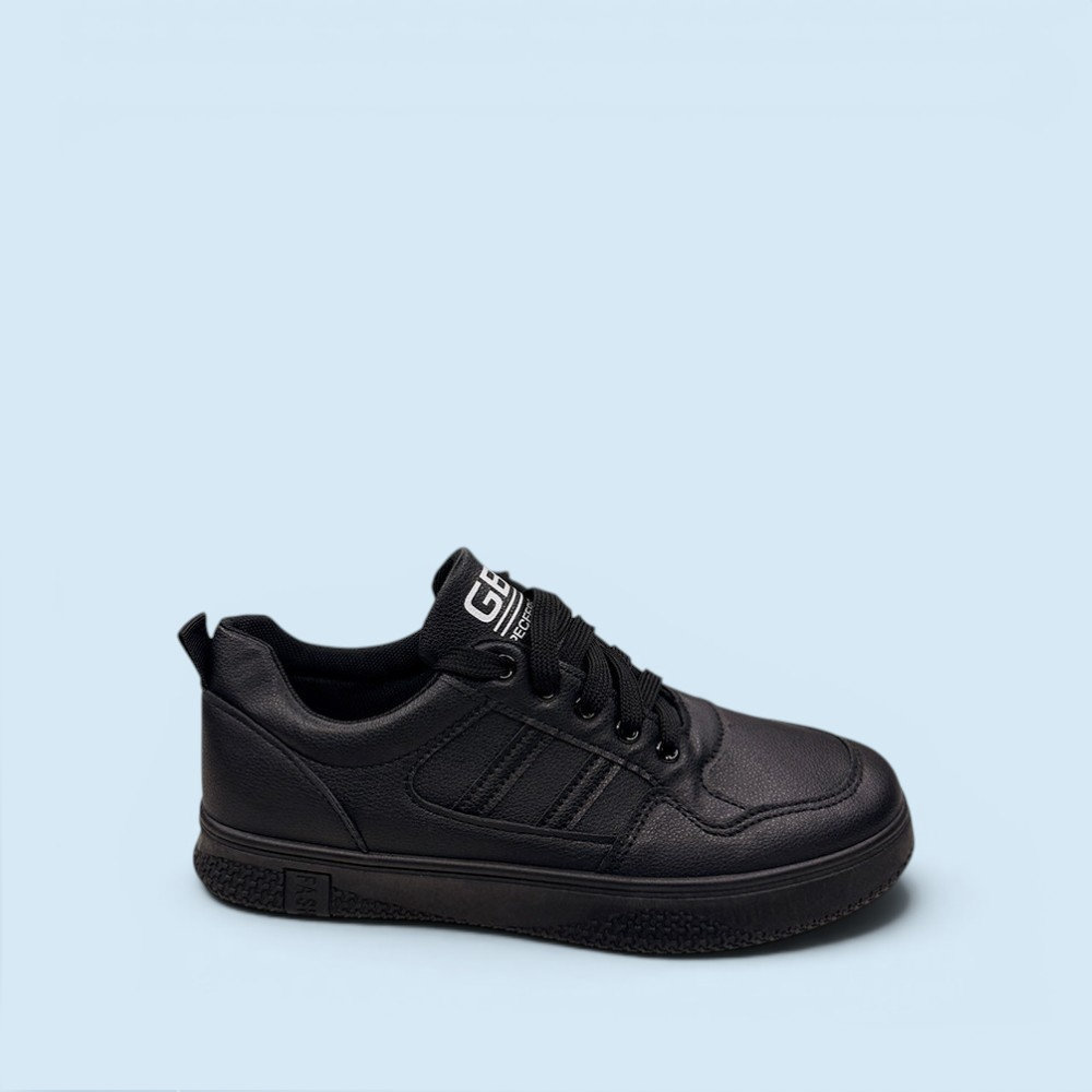Кросівки для підлітків Xifa total black — дитяче взуття Kids Family
