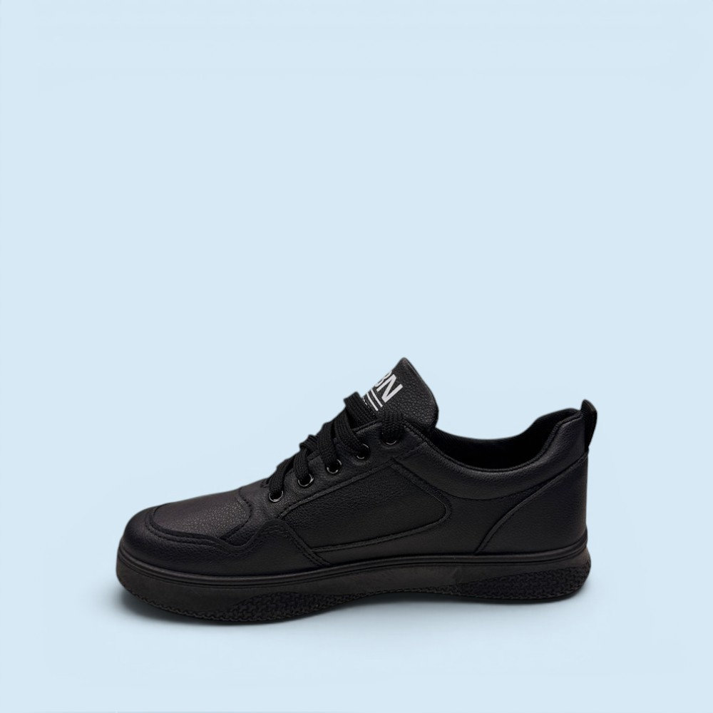 Кросівки для підлітків Xifa total black Чорний — дитяче взуття Kids Family. Фото 4